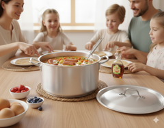 Large Aluminium Stock Pot