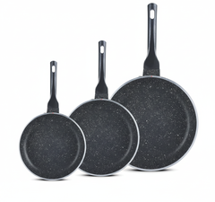 3PC Non Stick Frying Pan Set