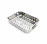 Stainless Steel Roasting Tin with Rack
