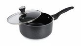 Non Stick Saucepan with Glass Lid