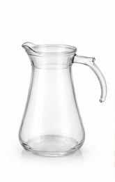 Classic Clear Glass Water Jug – Minimal Elegant Pitcher