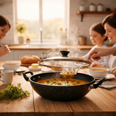 Non-Stick Wok With Glass Lid