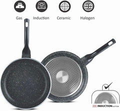 Non-Stick Frying Pan Set - Pack Of 3