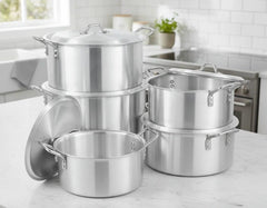 5-Piece Aluminium Cookware Set