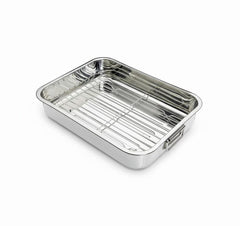 Stainless Steel Roasting Tin with Rack