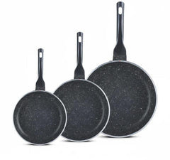 Non-Stick Frying Pan Set - Pack Of 3
