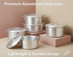 5-Piece Aluminium Cookware Set