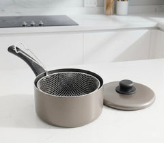 Chip Pan with Basket & Lid