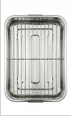 Stainless Steel Roasting Tin with Rack