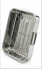 Stainless Steel Roasting Tin with Rack
