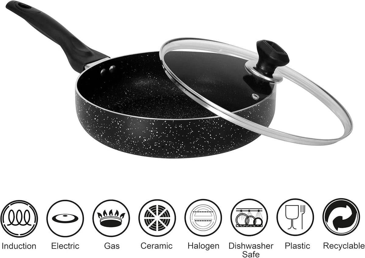 Induction Frying Pan with Lid