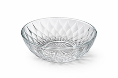 Luxury Cut Glass Serving Bowl Set – 1 Large Bowl & 6 Matching Bowls