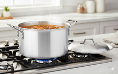 Large Aluminium Stock Pot