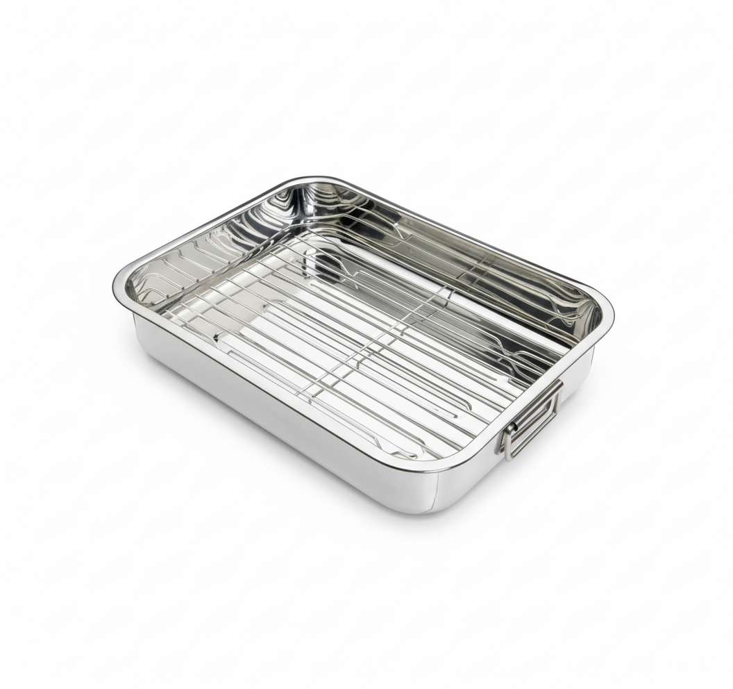 Stainless Steel Roasting Tin with Rack