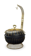 Luxury Black & Gold Buffet Server