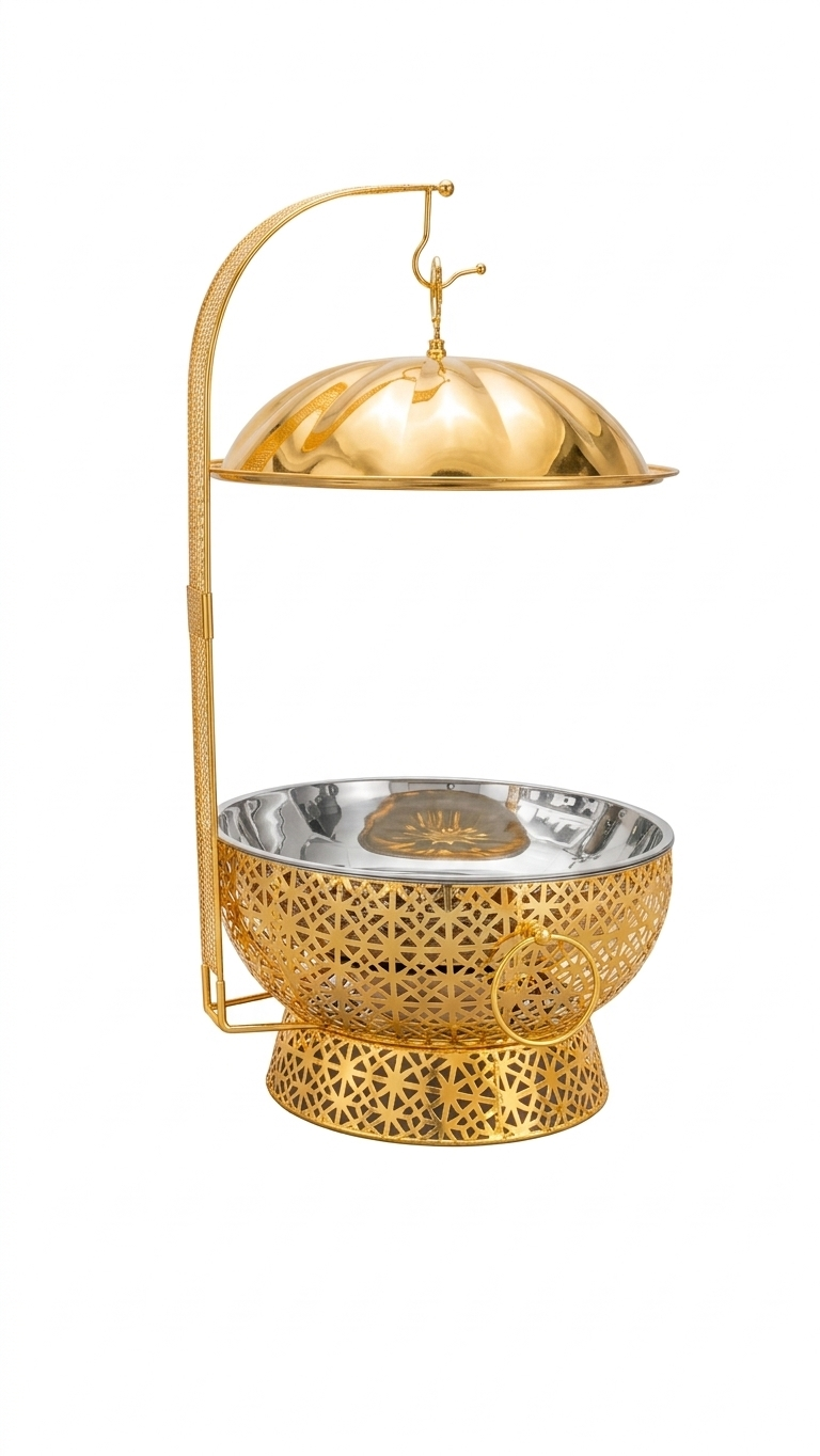 Elegant Gold Buffet Server