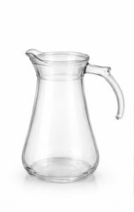 Classic Clear Glass Water Jug – Minimal Elegant Pitcher