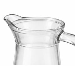 Classic Clear Glass Water Jug – Minimal Elegant Pitcher