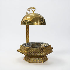 Luxury Gold Dome Buffet Server