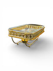 Premium Gold Rectangular Chafing Dish
