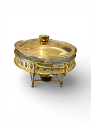 Luxury Gold Oval Chafing Dish