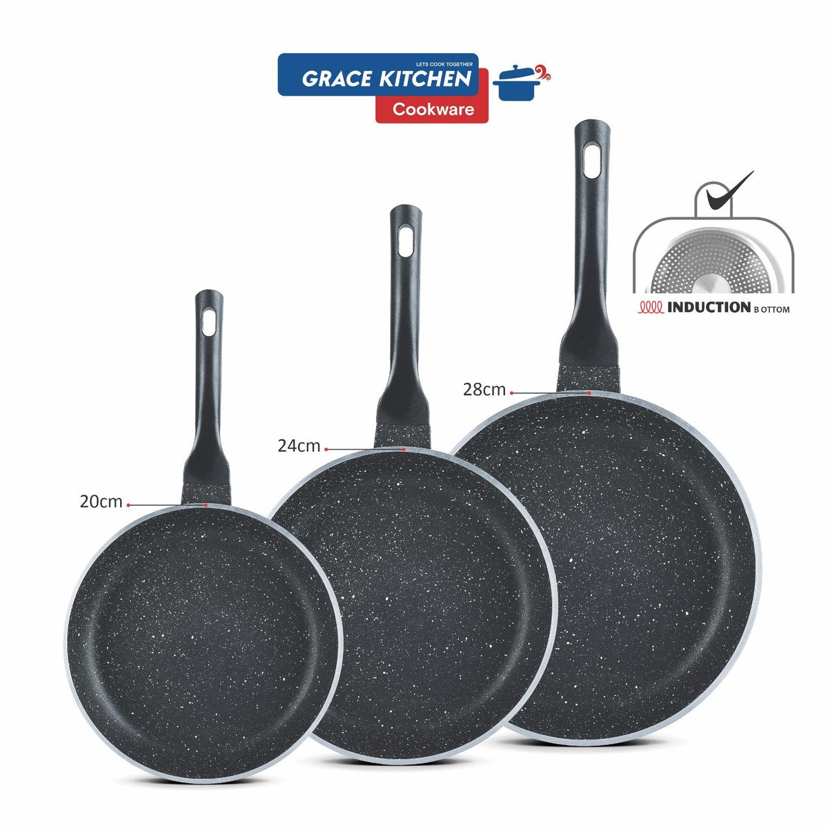 Forged Non-Stick Diecast Frying Pan INDUCTION