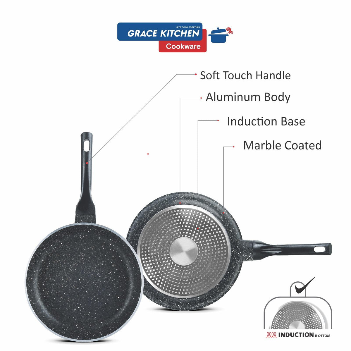 Non-Stick Die-Cast Crepe Pan / Hotplate ( 30CM )