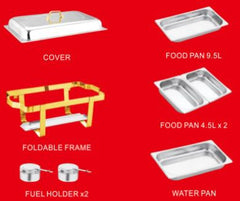 Professional Banquet Chafing Dish 9.5L